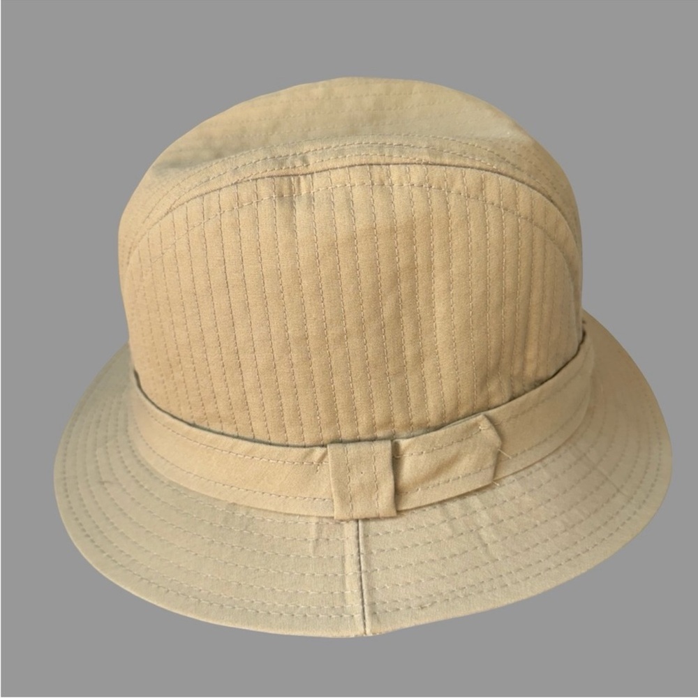 Vintage Quilted Rain Bucket Hat‎ – Women’s Size M